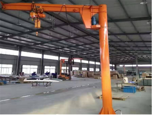 Column Mounted Jib Crane Light Structure And Excellent Performance