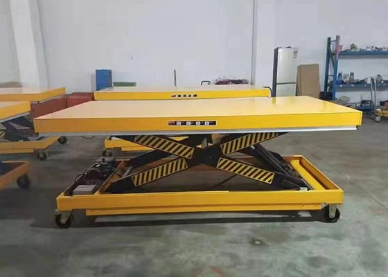 Hydraulic Scissor Lift Work Platform 350kg-550kg Large Lift Capacity,