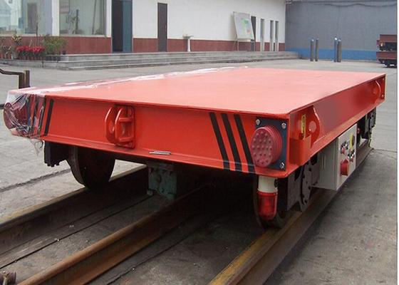 Heavy Duty Steel Structure Battery Transfer Cart Reliable For Steel Mill
