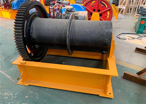 36m/Min Industrial Electric Winch Easy Operation With Remote Control
