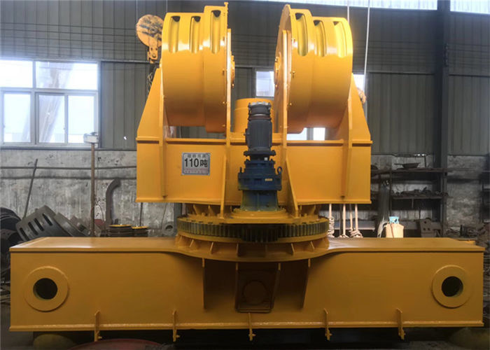 Rubber Tyre Crane Spreader Beam , Lifting Spreader Beam For Overhead Crane