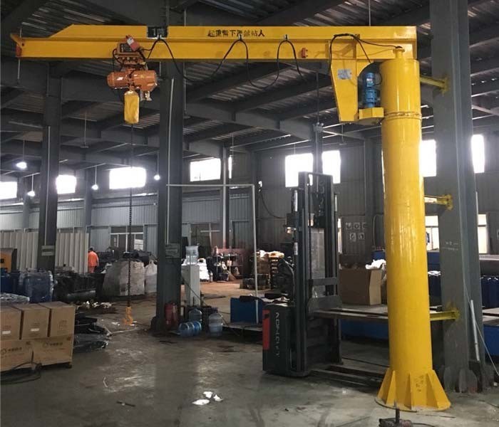 Manual Jib Electric Hoist Crane With Lightweight Robust Construction