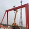 Pulley Free Single Girder Gantry Crane Mobile Outdoor 50 Tons Heavy Duty