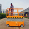 Aerial Work Hydraulic Scissor Lift Cart Cleaning Building Self Driven 1 Ton