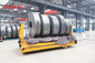 40 Tons Lithium Battery Powered Transfer Cart Flatbed Production Lines Material Transportation
