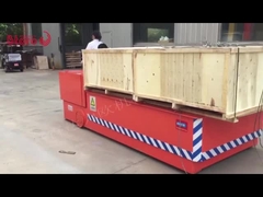 0-20m/Min Speed Trackless Transfer Trolley Customized Capacity