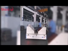 ISO9001 20 Tone Trackless Transfer Trolley With 4 Wheels Saving Labor And Time