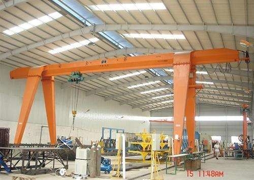 Box Girder Heavy Duty Gantry Crane High Safety And High Rigidity