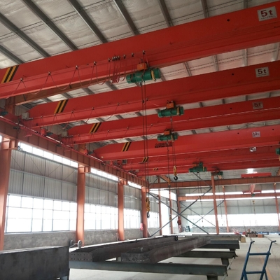 A3 Industrial Overhead 5 Ton Single Girder Eot Crane For Workshop