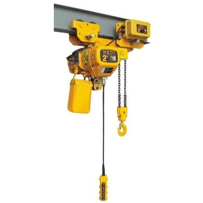 2 Ton 1 Ton Electric Chain Hoist Light And Firm High Heat Dissipation