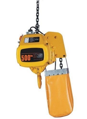 0.5 ~ 5 Ton Electric Chain Hoist High Speed And Low Noise For Beam Crane