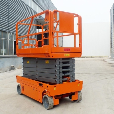 1200mm Boom Lift Platform Man Lift Portable Hydraulic Scissor Lift