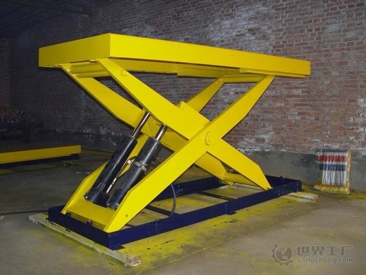 Stationary Hydraulic Scissor Lifting Table Hand Control 500kg~2000kg