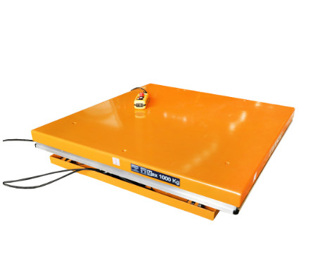1220 * 610mm Carbon Steel Q345 Mini Electro Hydraulic Scissor Lift table