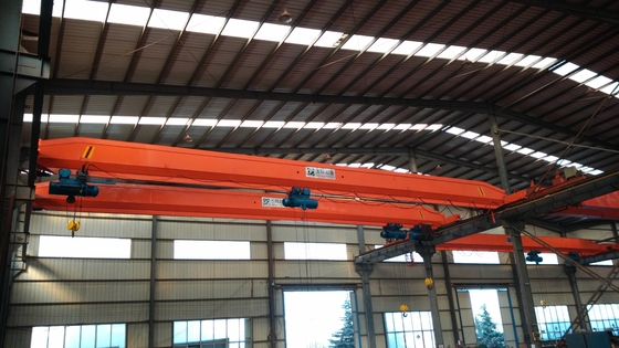 Stockyards 3T CE Single Girder Overhead Crane Light Duty Bridge Crane For Factory