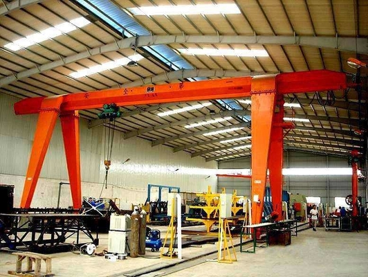 Anti Tipping 5m-35m Span Single Girder Gantry Crane For Workshop