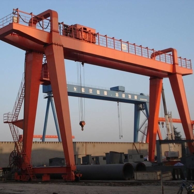 CE A3-A8 Box Type Double Beam 50 Ton Gantry Crane Shipping Container