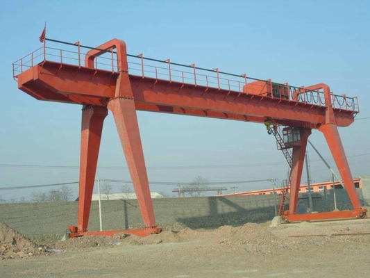 5T To 300T MG Warehouse Double Beam Gantry Crane Wind Resistant