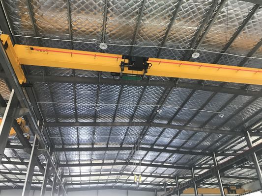 quality  Cabin Remote Control Single Girder Overhead Crane Lifting Height 6-30m 20-30m/Min factory