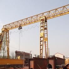 quality  Low Noise Trussed Type A5 Single Girder Gantry Crane 10 Ton factory