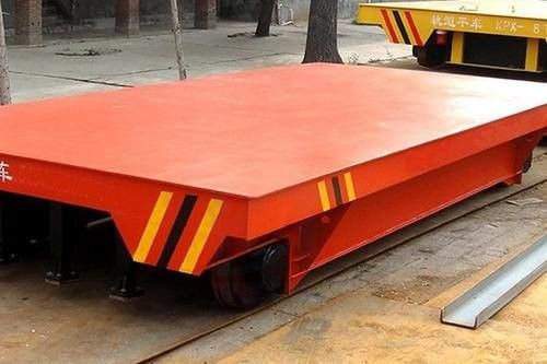 quality  20 Ton P24 Rail Transfer Cart High Efficiency Heavy Duty Trailer Cart factory