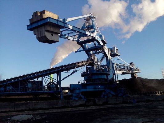 quality  Cantilever Bucket Wheel Stacker Reclaimer Continuous Large Scale Portal Harbour Crane factory