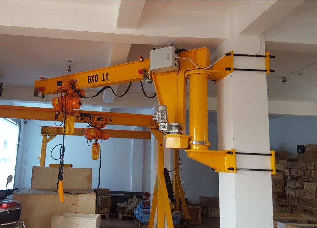 OEM ODM 0.5T Wall Mounted Jib Crane 180 Degree Swing Arm Jib Crane