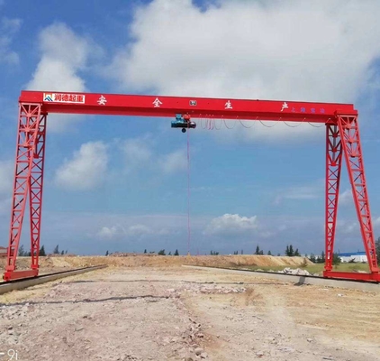 Q355E Material Single Girder Gantry Crane Low Temperature Resistant Outdoor 20T