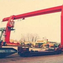 Cab Operation 18-35m Span 20T Gantry Crane L Type , A Frame Gantry Crane