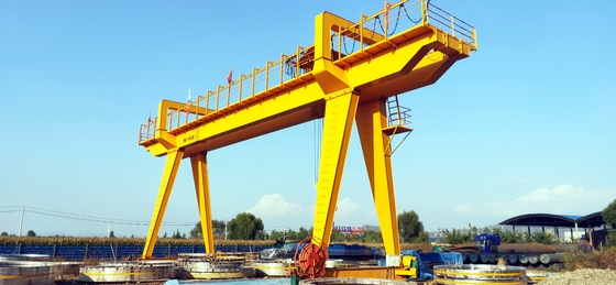 50t MG Type Warehouse Gantry Crane Double Beam With Hoist