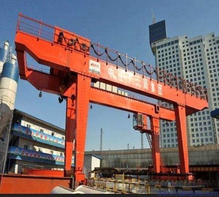 40 Ton Double Girder Gantry Crane Mining Material Handing Traveling