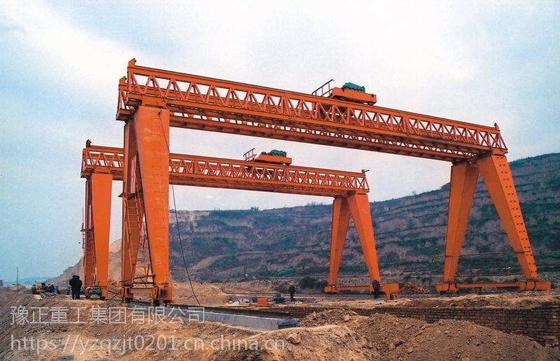 40 Ton Double Girder Gantry Crane Mining Material Handing Traveling