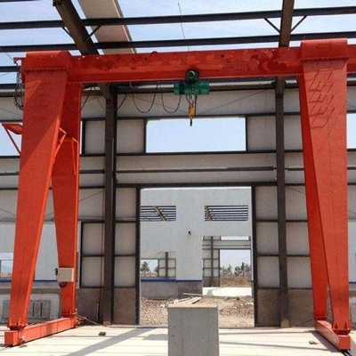 Box Type Double Girder Gantry Crane Rail 5T To 300T Load And Unload