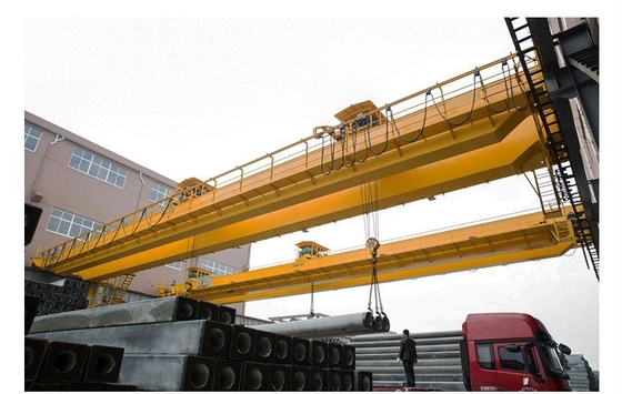 Easy Operated Bridge Crane Double Girder Overhead Crane with Capacity 5-100 Ton and A5-A7 Working Grade