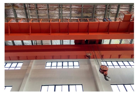 Easy Operated Bridge Crane Double Girder Overhead Crane with Capacity 5-100 Ton and A5-A7 Working Grade