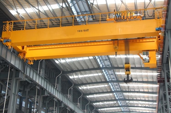 Custom 5T To 50T Eot Crane Double Girder Indoor Top Running Bridge Crane