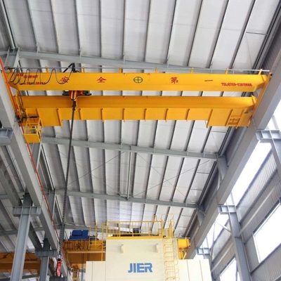 Workshop Schneider Main Electrical Parts 50T Double Girder Overhead Crane For Customizable