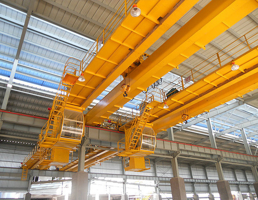 Custom 5T To 50T Eot Crane Double Girder Indoor Top Running Bridge Crane