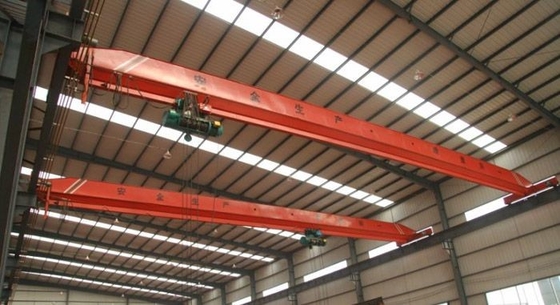 Cab Control Lifting Single Girder Overhead Crane Equipment 30 Ton