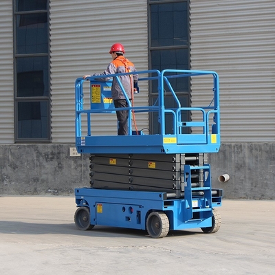 680kg Hydraulic Lifting Platform Mobile Scissor High Bearing Capacity