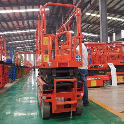 680kg Hydraulic Lifting Platform Mobile Scissor High Bearing Capacity