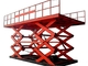 Industrial cargo loading Hydraulic Scissor Lifting Table 500Kg  customization