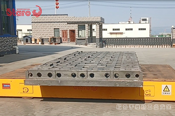 Explosion Proof industrial transfer car  0.55M/S 0.60M/S Lift Speed motorized platform cart