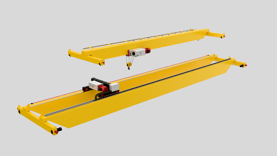 European standard overhead crane double Girder 10T High Lifting Speed with electric hoist facotry plant bridge crane