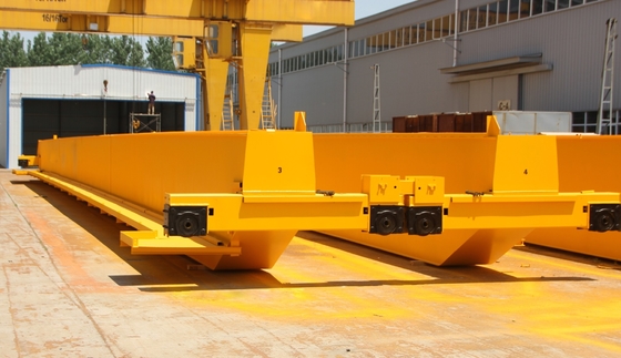 A1-A8 Customized Double Girder Eot Crane 10ton High Lifting Speed With Electric Hoist