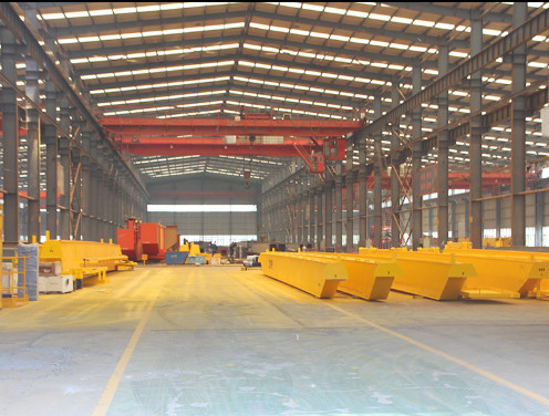 European Style Double Girder Overhead Traveling Crane Capacity 15t Warehouse Lifting