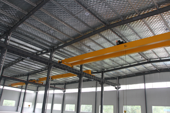 5 Ton Double Girder Overhead Crane With Chint Main Electrical Parts And A5 Working Duty