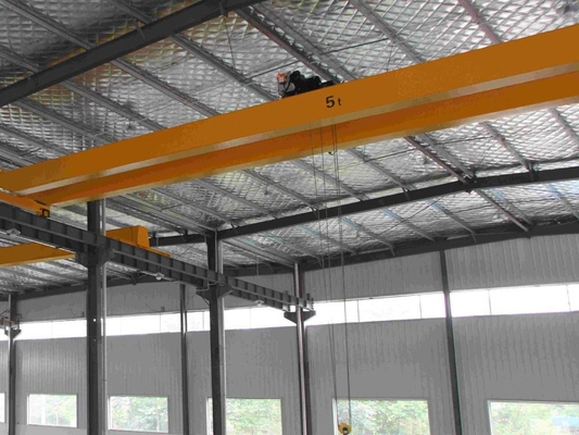 European Standard Double Girder Overhead Crane 5 Ton Overhead Hoist
