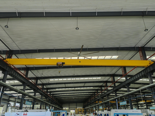 CE ISO GOST Single Girder Overhead Travelling Crane For Garage