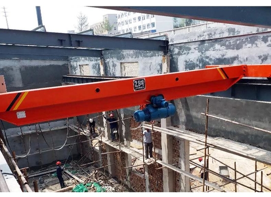 Efficient Material Handling Single Girder Overhead Crane 5 Ton